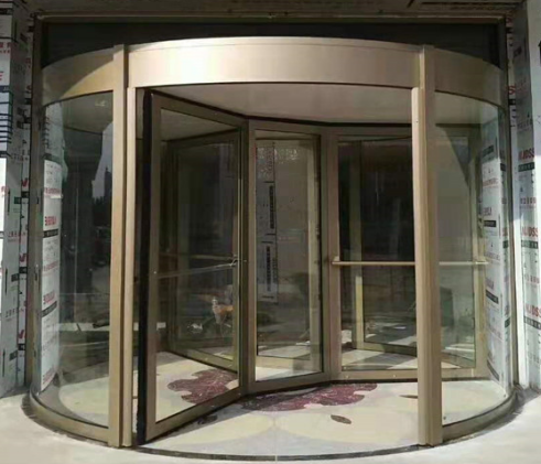 三翼手动旋转门