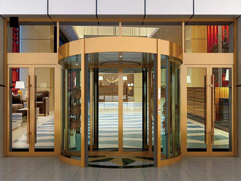 山西太原旋转门